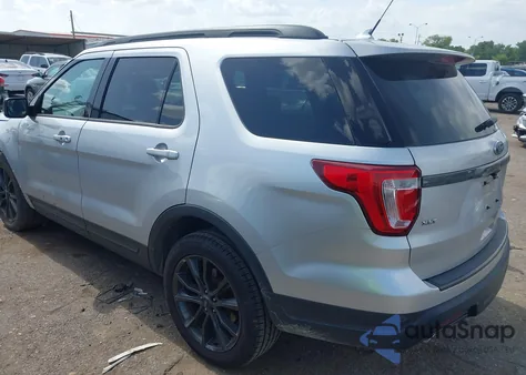 2018 Ford Explorer Xlt из США, поврежденный, VIN 1FM5K7D85JGA79792
